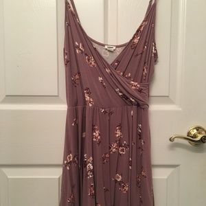 Mauve Floral Romper
